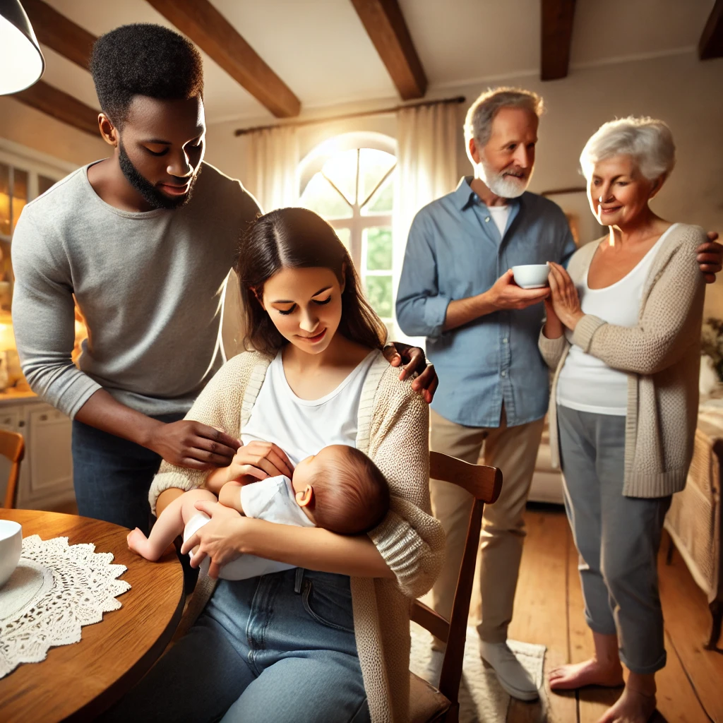 Family-Assisted Postpartum Cuckoldry