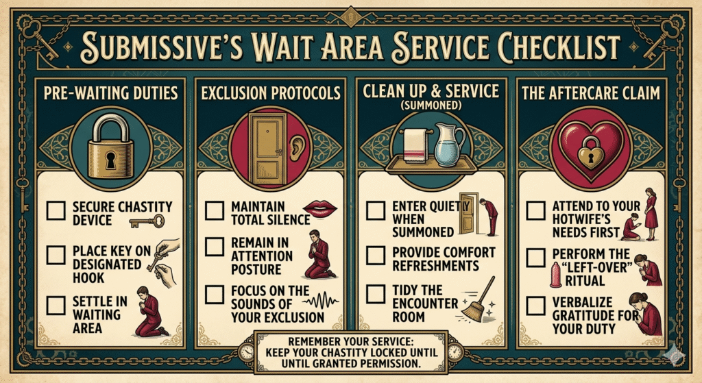 Service checklist for cuck